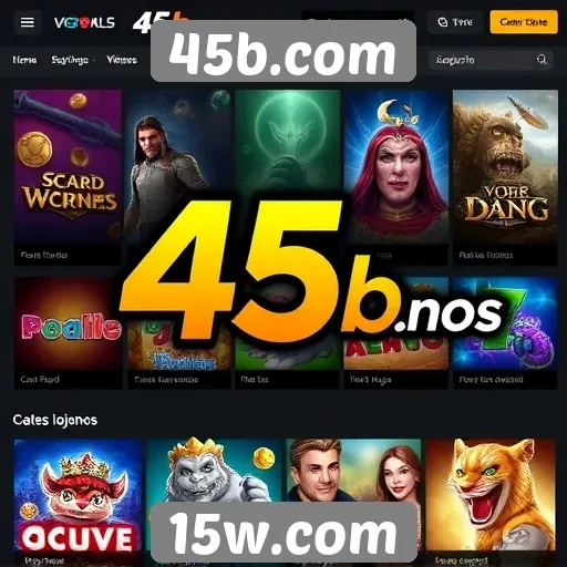 Análise da oferta de jogos no 45b.com